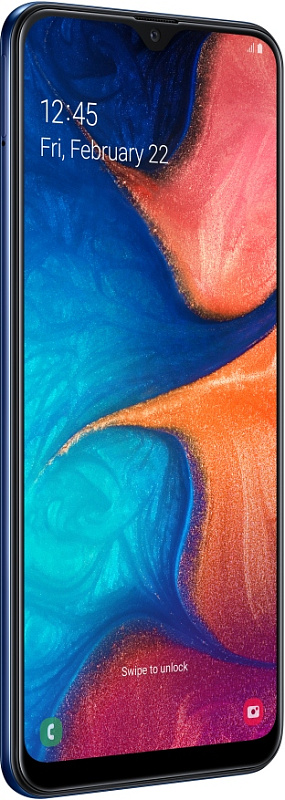 Смартфон Samsung Galaxy A20 (синий) фото 2 Смартфон Samsung Galaxy A20 (синий) фото 2